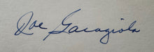 Load image into Gallery viewer, Joe Garagiola Signed Autographed Index Card Baseball Catcher Announcer MLB