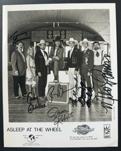 Load image into Gallery viewer, Circa 2000 Asleep At The Wheel Multi-Signed Autographed x7 Publicity Photo