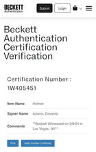 Load image into Gallery viewer, Davante Adams Signed F/S Authentic Las Vegas Raiders Football Helmet Beckett NFL