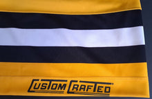 Load image into Gallery viewer, Boston Bruins Big B Yellow Replica NHL Hockey Jersey XXL Custom Crafted #29