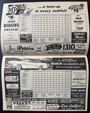Load image into Gallery viewer, 1954 Briggs Stadium Detroit Tigers Press Score Book Program MLB Baseball