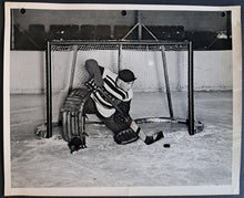 Load image into Gallery viewer, Late 1920’s Samuel “Porky” Levine Detroit Olympics Ice Hockey Photo Vintage NHL