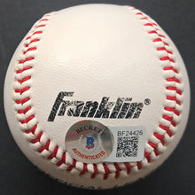 Load image into Gallery viewer, Catfish Hunter Signed Autographed MLB Franklin Baseball Beckett HOLO NY Yankees