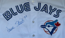 Load image into Gallery viewer, Dave Stieb Autographed Toronto Blue Jays Signed Baseball Majestic Jersey AJS COA