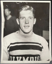 Load image into Gallery viewer, 1934 IHL Hockey Detroit Olympics Type 1 Walter Wally Kilrea Vtg Photo Olympia
