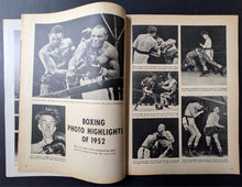 Load image into Gallery viewer, 1953 Boxing Yearbook Rocky Marciano Jersey Joe Walcott Cover Vintage Sports