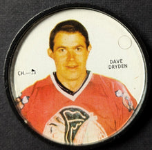 Load image into Gallery viewer, 1968/69 Dave Dryden Chicago Blackhawks Shirriff Hockey Coin NHL Short Print