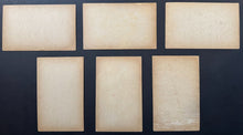 Load image into Gallery viewer, 1927 Jesse James Western Silent Film 6 Different Vintage Exhibit Cards