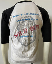 Load image into Gallery viewer, 1982 The Police Baseball Style Band T-Shirt Vintage Ghost In The Machine Tour