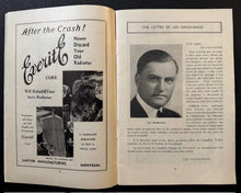 Load image into Gallery viewer, 1932 Montreal Canadians Season Opening Game Program Vs Boston Bruins Vintage NHL