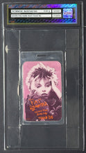 Load image into Gallery viewer, 1986 Pat Benatar Seven The Hard Way Tour Backstage Pass Graded iCert EX-NM 6