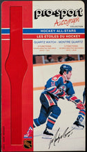 Load image into Gallery viewer, 1986/87 Pro-Sport Autograph Watch NHL Player Backing Cards Lemieux Messier Vtg