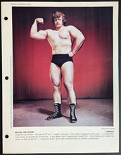 Load image into Gallery viewer, c1972 Lot of 22 Different Wrestling Photos Issued by Dimanche Vintage Sports