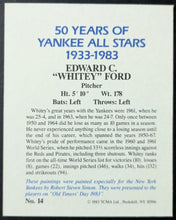 Load image into Gallery viewer, 1983 TCMA New York Yankees All-Star Set Of 50 Cards Hall Of Famers Ruth Mantle