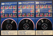 Load image into Gallery viewer, 1966-67 Full Set Of 10 Hockey Talks Esso Records NHL Original Caravan Portfolio