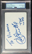 Load image into Gallery viewer, John Entwistle Signed Autographed Cut Bass Guitarist The Who Thunderfingers PSA