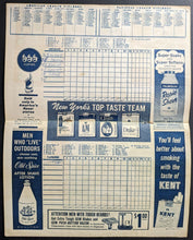 Load image into Gallery viewer, 1961 New York Yankees Mickey Mantle Multi Home Run Games Program Yankee Stadium