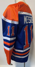 Load image into Gallery viewer, Mark Messier Signed Replica Autographed Edmonton Oilers Hockey Jersey JSA XL