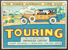 Load image into Gallery viewer, Circa 1926 Parker Brothers Touring Automobile Card Game Improved Edition Vintage