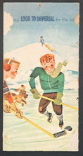 Load image into Gallery viewer, 1958/59 NHL Pocket Schedule ESSO Hockey Vintage Montreal Canadiens