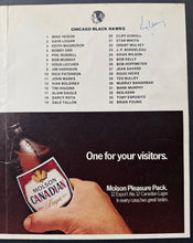 Load image into Gallery viewer, 1978 Maple Leaf Gardens Scorecard Signed HOFers Harold Ballard King Clancy JSA