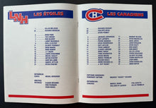 Load image into Gallery viewer, Montreal Forum Old Timers Hockey Game Vintage Program Canadians NHL Hall Of Fame
