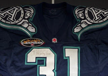 Load image into Gallery viewer, Michael Pinball Clemens Autographed Signed Game Worn Toronto Argonauts Jersey