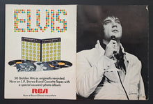 Load image into Gallery viewer, 1970 Las Vegas International Hotel Souvenir Menu Elvis Presley Photo Vintage