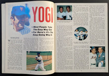 Load image into Gallery viewer, 1973 Shea Stadium New York Mets World Series Souvenir Program & Scorecard Vtg