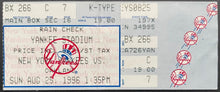 Load image into Gallery viewer, Mickey Mantle Day August 25, 1996 Ticket Stub + Whitey Ford Signed Baseball JSA