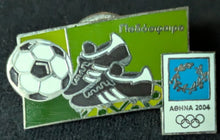 Load image into Gallery viewer, 2004 Athens Summer Olympics Original Closing Ceremony Pins Lanyard Light IOC Vtg