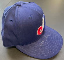 Load image into Gallery viewer, 1990s Felipe Alou Autographed Game Worn Signed Montreal Expos New Era Hat JSA