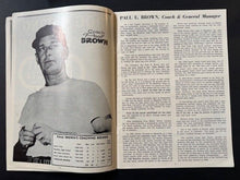 Load image into Gallery viewer, Orange Bowl Festival NFL Game Cleveland Bowns Vs Detroit Lions Program Football