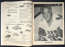 Load image into Gallery viewer, 1981 Parry Sound Hospital Celebrity Hockey Game Program NHL VTG Orr Howe Sittler