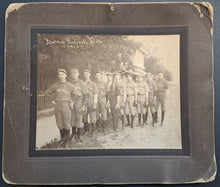 Load image into Gallery viewer, 1910 Baldur Quebec Baseball Team Cabinet Photo Vintage Sports Historical LOA