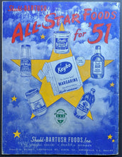 Load image into Gallery viewer, 1951 MLB All Star Game Program Jackie Robinson Joe DiMaggio Ted Williams Vintage