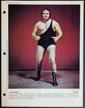 Load image into Gallery viewer, c1972 Lot of 22 Different Wrestling Photos Issued by Dimanche Vintage Sports