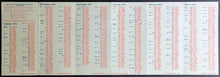 Load image into Gallery viewer, 1975/1976 Molson's NHL Hockey Schedule Vintage Calendar