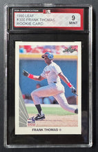 Load image into Gallery viewer, 1990 Leaf #300 Frank Thomas Chicago Cubs MLB Baseball Rookie Card KSA Vintage