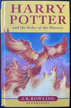 Load image into Gallery viewer, Harry Potter and the Order of the Phoenix First UK Edition First Printing Book