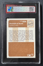 Load image into Gallery viewer, 1983 Fleer #634 Willie Stargell & Pete Rose Fountain Of Youth Baseball Card KSA
