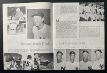 Load image into Gallery viewer, 1967 New York Yankees Revised Yearbook Has 2 Page Feature On Mickey Mantle Vtg