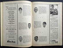 Load image into Gallery viewer, 1931 Boston Gardens NHL Hockey Program Montreal Maroons v Bruins VTG Conacher
