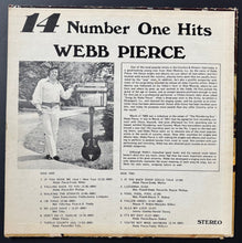 Load image into Gallery viewer, Webb Pierce Signed Rare Promotional Autographed Album ‘14 Number One Hits’ Vtg