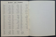 Load image into Gallery viewer, 1961 New York Yankees Yearbook MLB Baseball Mickey Mantle Roger Maris Vintage