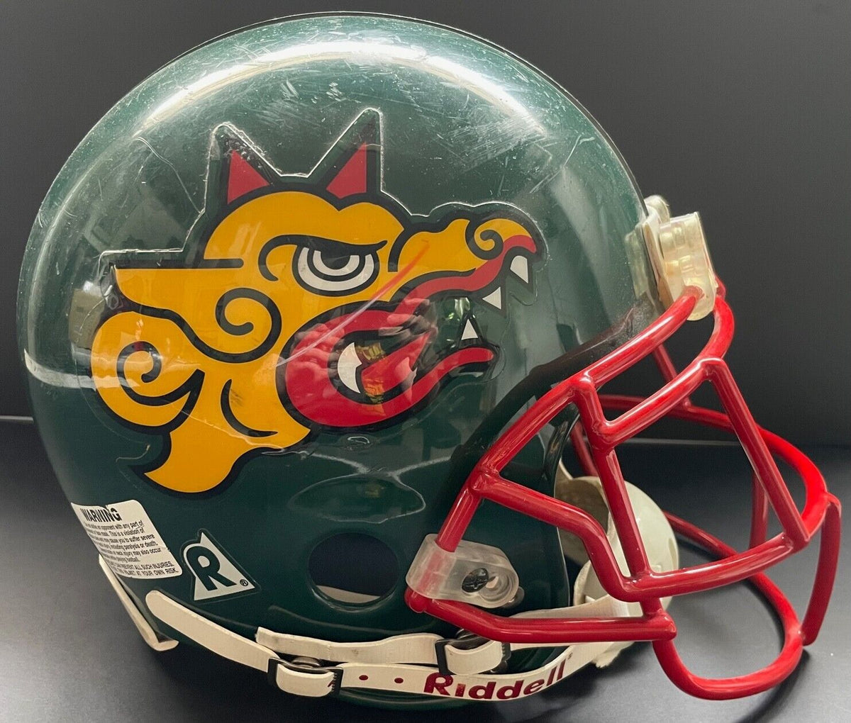 1990's Barcelona Dragons World League Of American Football Game Used H – Glory Days Collectibles