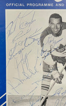 Load image into Gallery viewer, 1964 Toronto Maple Leaf Gardens Autographed Game Program x20 Signed NHL LOA JSA
