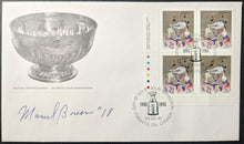 Load image into Gallery viewer, Montreal Canadiens Signed First Day Covers x4 Autographed Provovost Talbot Bonin