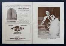 Load image into Gallery viewer, 1939 Stanley Cup Semi-Final Boston Garden Playoff Program Hockey NHL Bruins