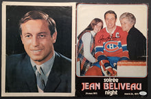 Load image into Gallery viewer, Jean Beliveau Signed Retirement Package Montreal Canadiens Hockey NHL Autograph
